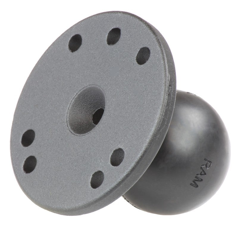 RAM 2.5" Round Base with the AMPs Hole Pattern & 1.5" Ball