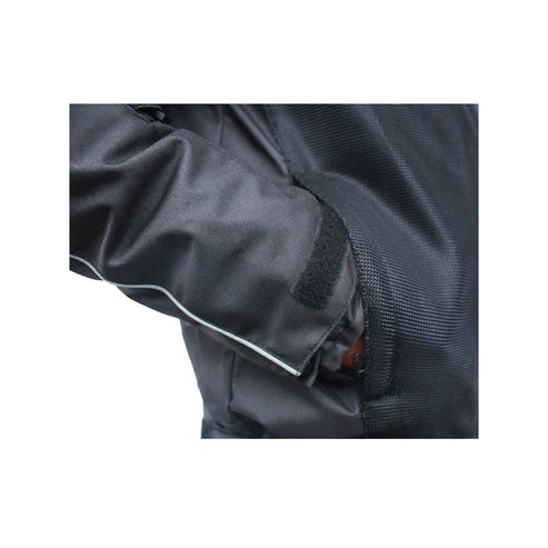 MOTOTECH Scrambler Air Motorcycle Riding Jacket v2 - Black - Level 2