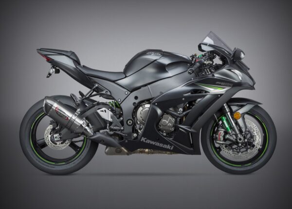 Yoshimura Alpha SS Slip-On, W/ SS Muffler For Kawasaki ZX-10R/RR 2016+