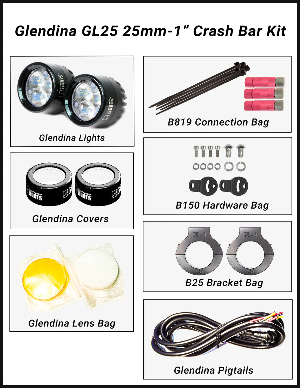 Clearwater Glendina Universal LED Light Kit