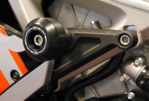 Evotech Crash Bobbins for Aprilia RSV4 (2009-20) - PRN011769