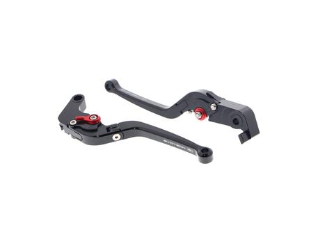 Evotech Folding Clutch and Brake Lever set for Aprilia RSV4 (2009+) - PRN002406-002868