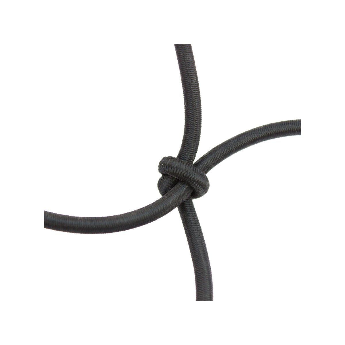 MOTOTECH Heavy Duty Flexi Hook Bungee Cargo Net - 40"x40" - Black - 4mm