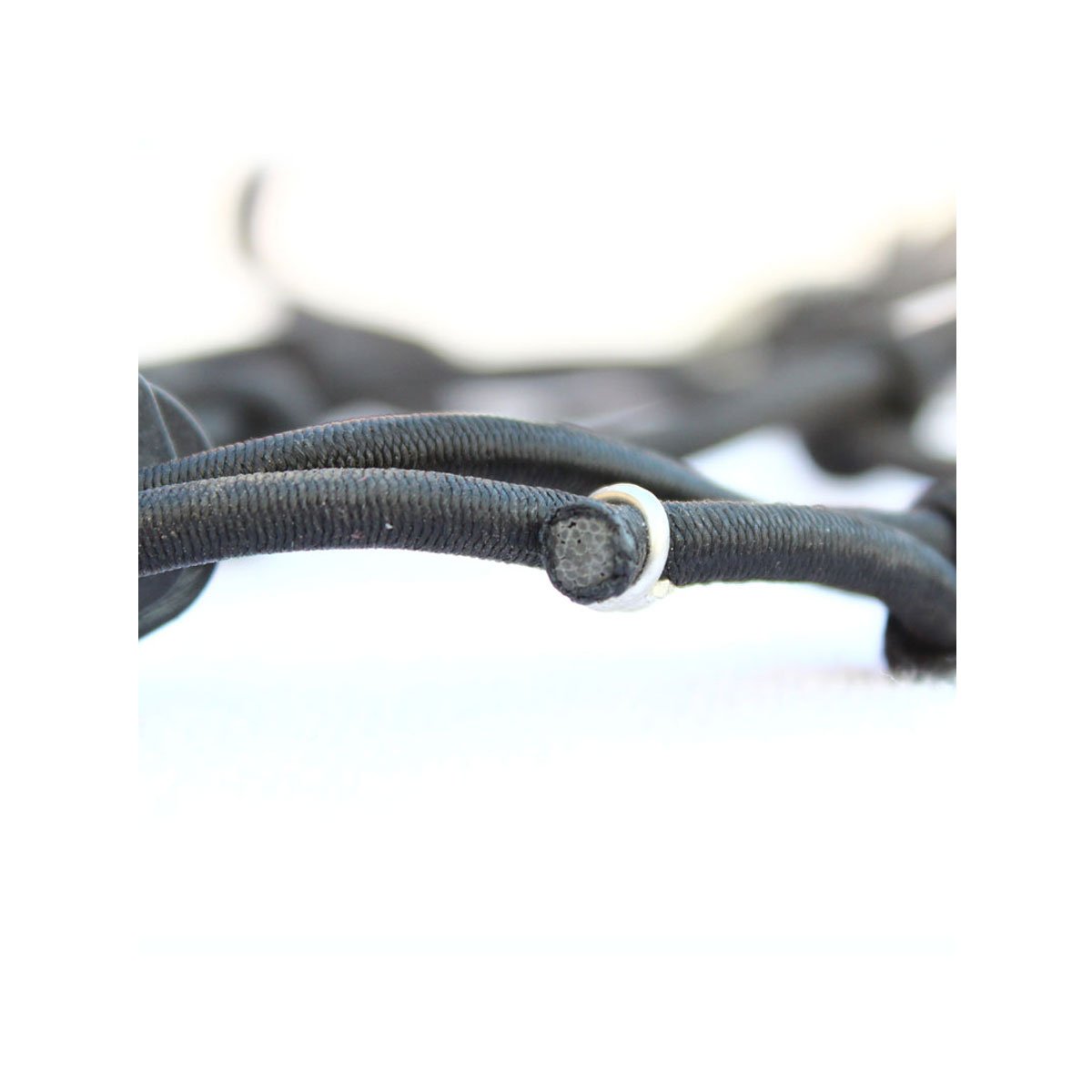 MOTOTECH Heavy Duty Flexi Hook Bungee Cargo Net - 40"x40" - Black - 4mm