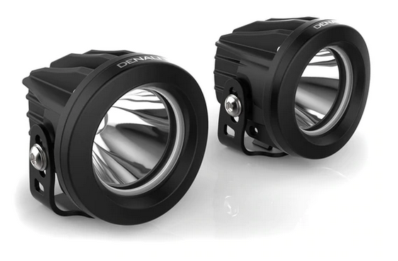 DENALI DR1 v2.0 TriOptic™ Auxiliary LED Lights – Lights Only – Set of 2