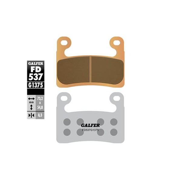 Galfer FD537G1375 Sintered Sport Front Brake Pads