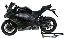 ERMAX HUGGER ARRIERE FOR Z1000 SX (NINJA 1000) 2020 -2021, NOIR SATIN (SÉRIE BLACK LINE) 2020/2021
