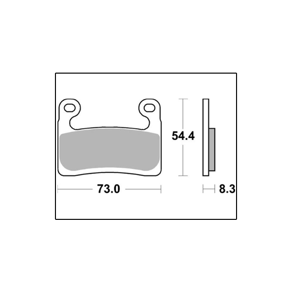 SBS 960HS Sintered Front Brake Pads for BMW