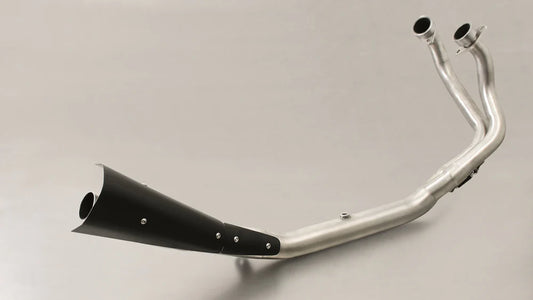REMUS HONDA CRF AFRICA TWIN - STAINLESS STEEL HEADER (2-1) NO CAT. INCL. BLACK HEAT SHIELD