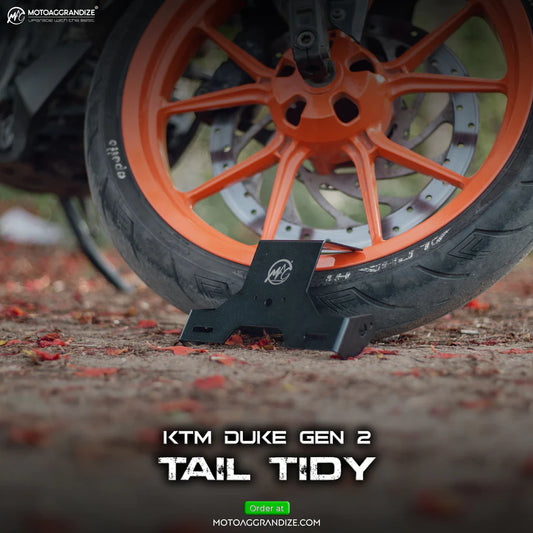 Motoaggrandize Tail Tidy/ Fender Eliminator for KTM Duke 125/ 200/ 250 / 390 (Gen 2)
