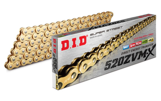DID Chains → 520 Pitch x 106 links (ZVMX)