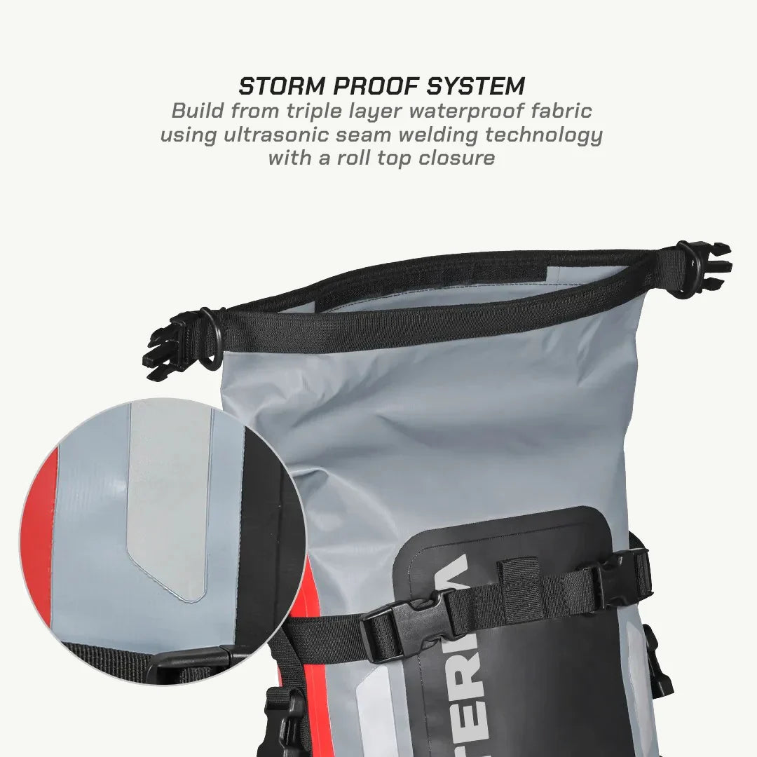 ViaTerra DryBag 8L - 100% Waterproof Motorcycle