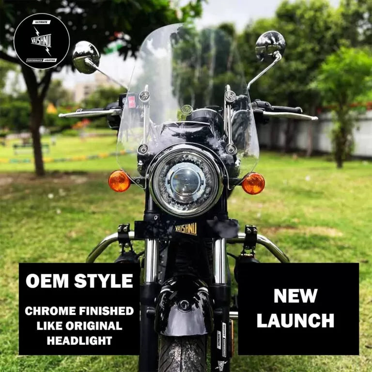 Vaishnu Touring Headlights for Royal Enfield Meteor 350