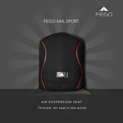 FEGO Sail Sport – World’s Thinnest Air Seat Cushion, with Rain cover
