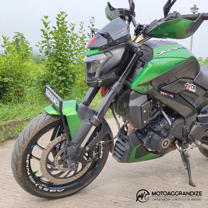Motoaggrandize Handlebar Risers for Bajaj Dominar 400 (2 Inch)