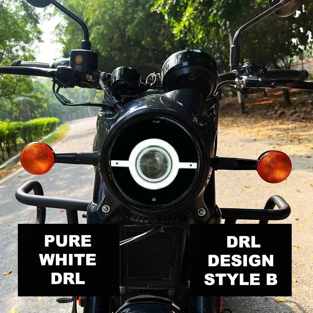 Vaishnu Touring Headlight For Royal Enfield Shotgun 650