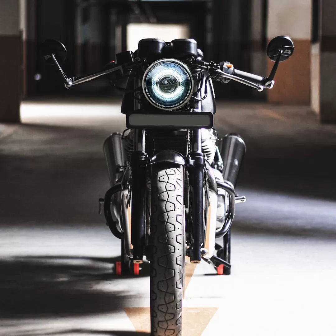 Vaishnu Touring Headlights for Royal Enfield Interceptor/ Continental Gt650/ GT535 (Upto 2022)