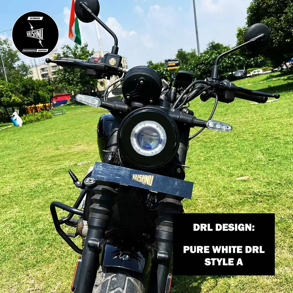 Vaishnu Touring Headlights for Royal Enfield Guerrilla 450