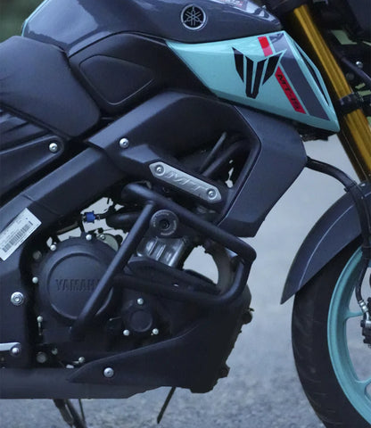 MOTO TORQUE ALPHA- Yamaha MT-15 Crash Guard v2.0 (BLACK)