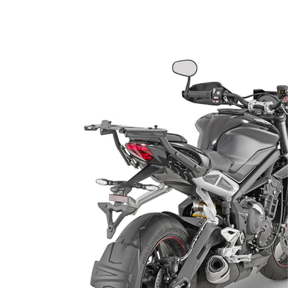 Givi 6412FZ Monokey or Monolock Top Case Rear Rack for Triumph Street Triple 765
