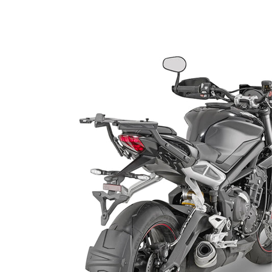 Givi 6412FZ Monokey or Monolock Top Case Rear Rack for Triumph Street Triple 765