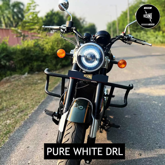 Vaishnu Touring Headlight For Royal Enfield Super Meteor 650