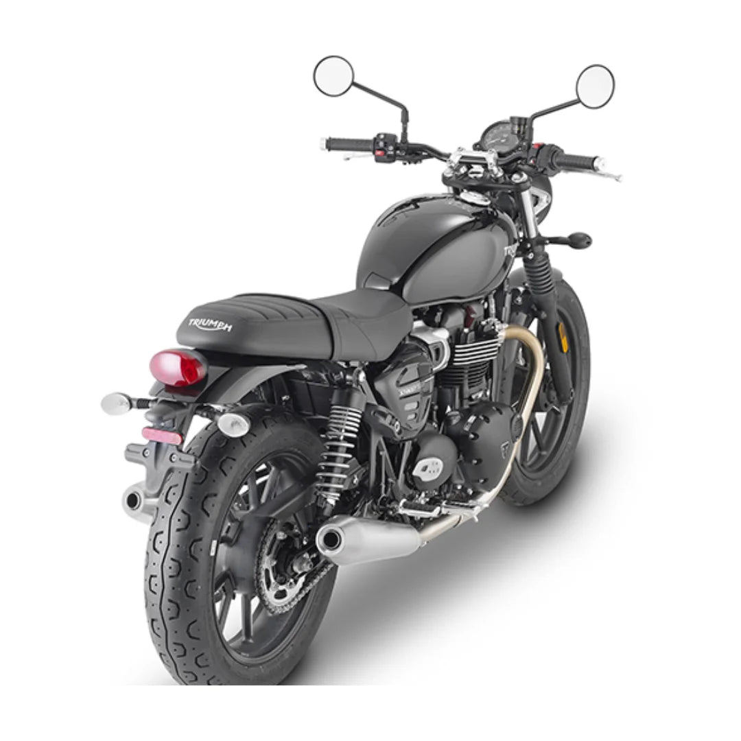 Givi TR6407 – Rapid release holder Givi REMOVE-X soft side bags Triumph Street Twin