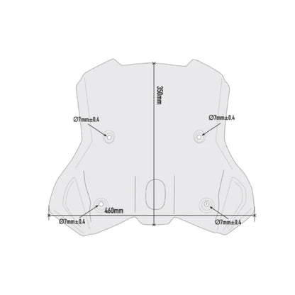 Givi 7710D Windscreen for KTM 390 Adventure