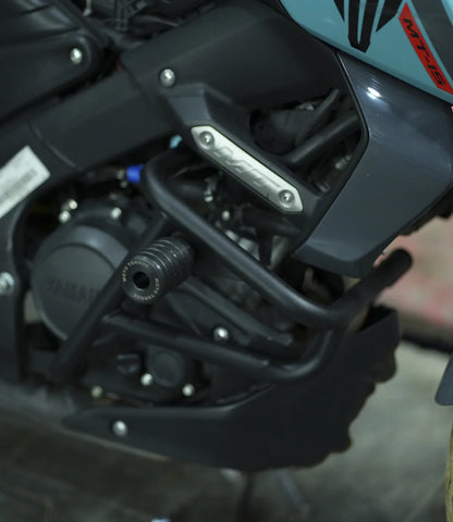 MOTO TORQUE ALPHA- Yamaha MT-15 Crash Guard v2.0 (BLACK)