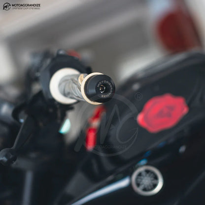 Motoaggrandize Bar End Sliders for Yamaha R15v3| R15S| MT15| FZ