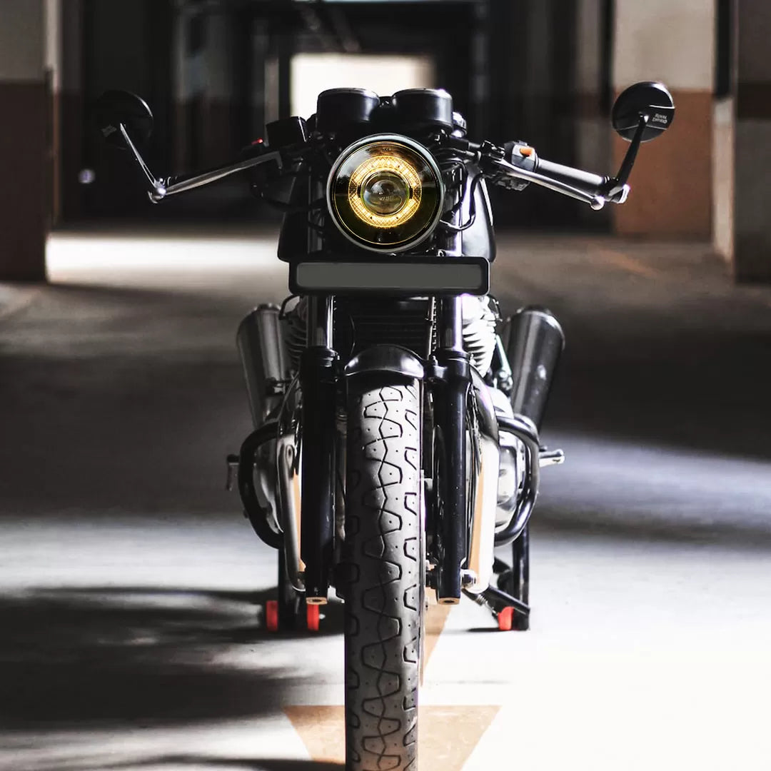 Vaishnu Touring Headlights for Royal Enfield Interceptor/ Continental Gt650/ GT535 (Upto 2022)
