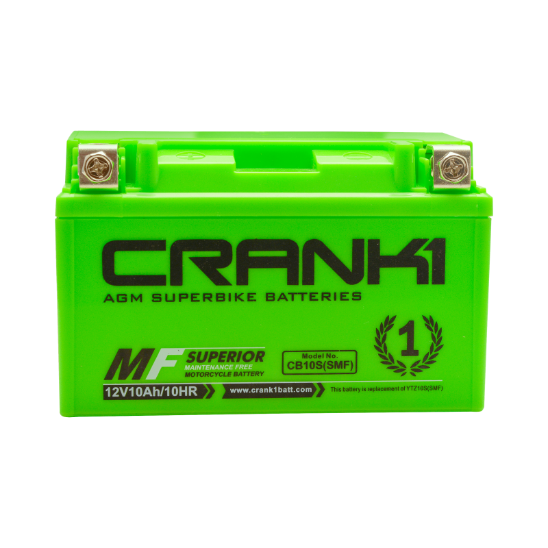 Crank1 CB10S factory activated battery