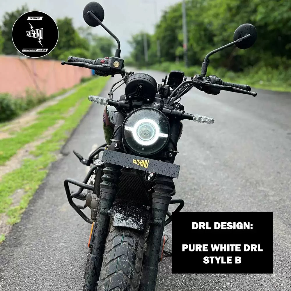Vaishnu Touring Headlights for Royal Enfield Guerrilla 450