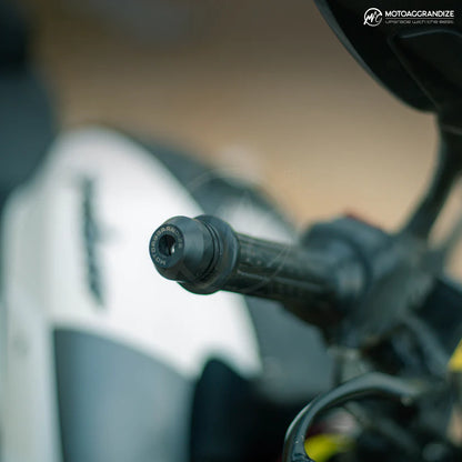 Motoaggrandize Bar End Sliders for Bajaj Pulsar Dominar 400 | RS200 | NS200 | 160 | 125