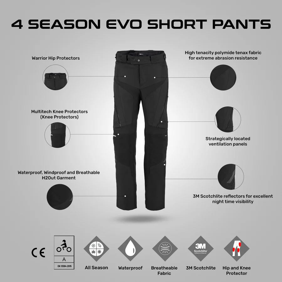 SPIDI 4SEASON PANTS SHORT