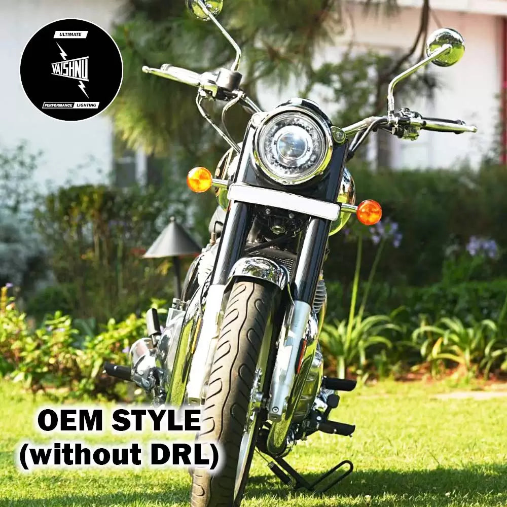 Vaishnu Touring Headlight For Royal Enfield Classic 350 (2025)/ Goan Classic