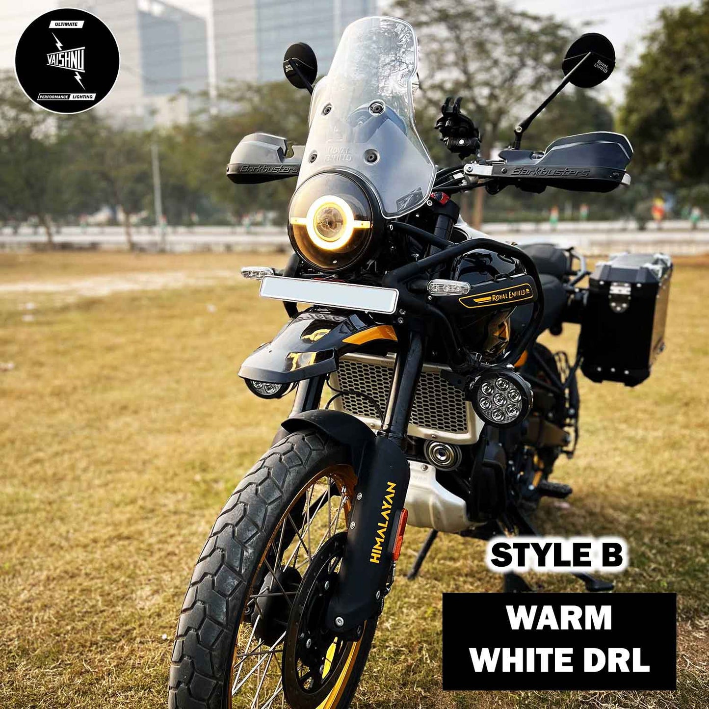 Vaishnu Touring Headlights for Royal Enfield Himalayan 450