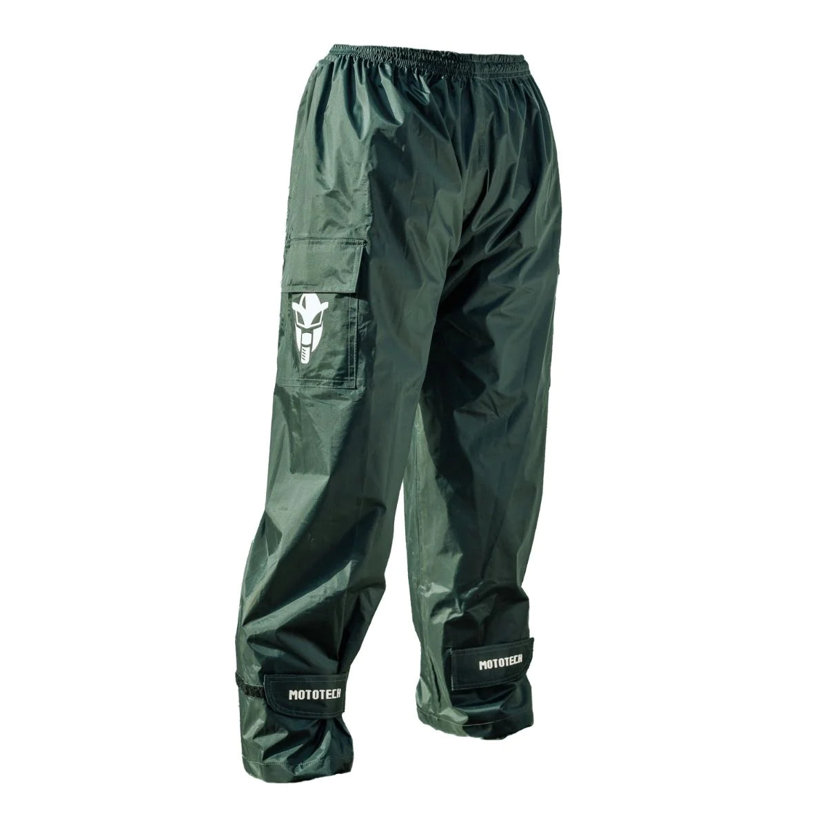 MOTOTECH Hurricane TourPro Rain Overtrousers with Cargo Pockets - Waterproof Pants - Dark Grey