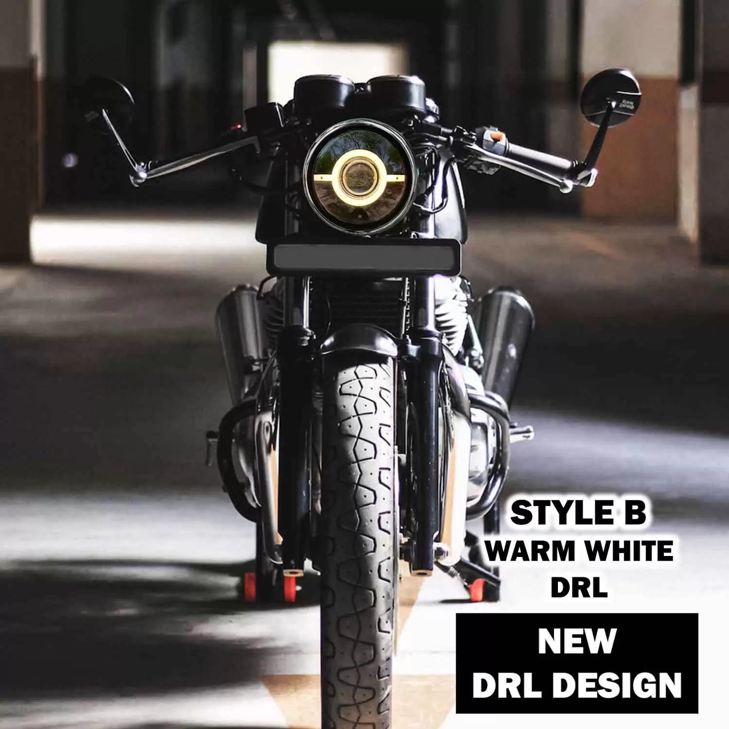 Vaishnu Touring Headlights for Royal Enfield Interceptor/ Continental Gt650/ GT535 (Upto 2022)
