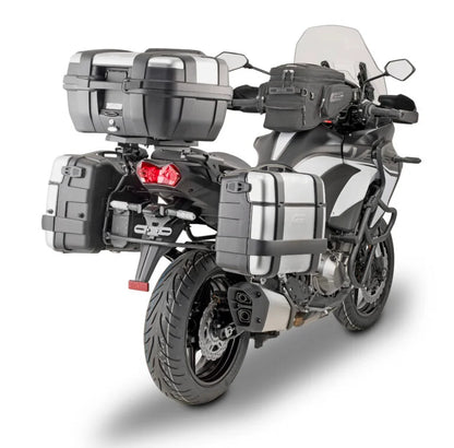 GIVI TRK33PACK2 33L TREKKER MONOKEY PANNIER SET – SILVER