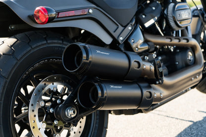 RINEHART 2018- MILWAUKEE EIGHT (M8) FAT BOB - 4.5 SLIP-ONS