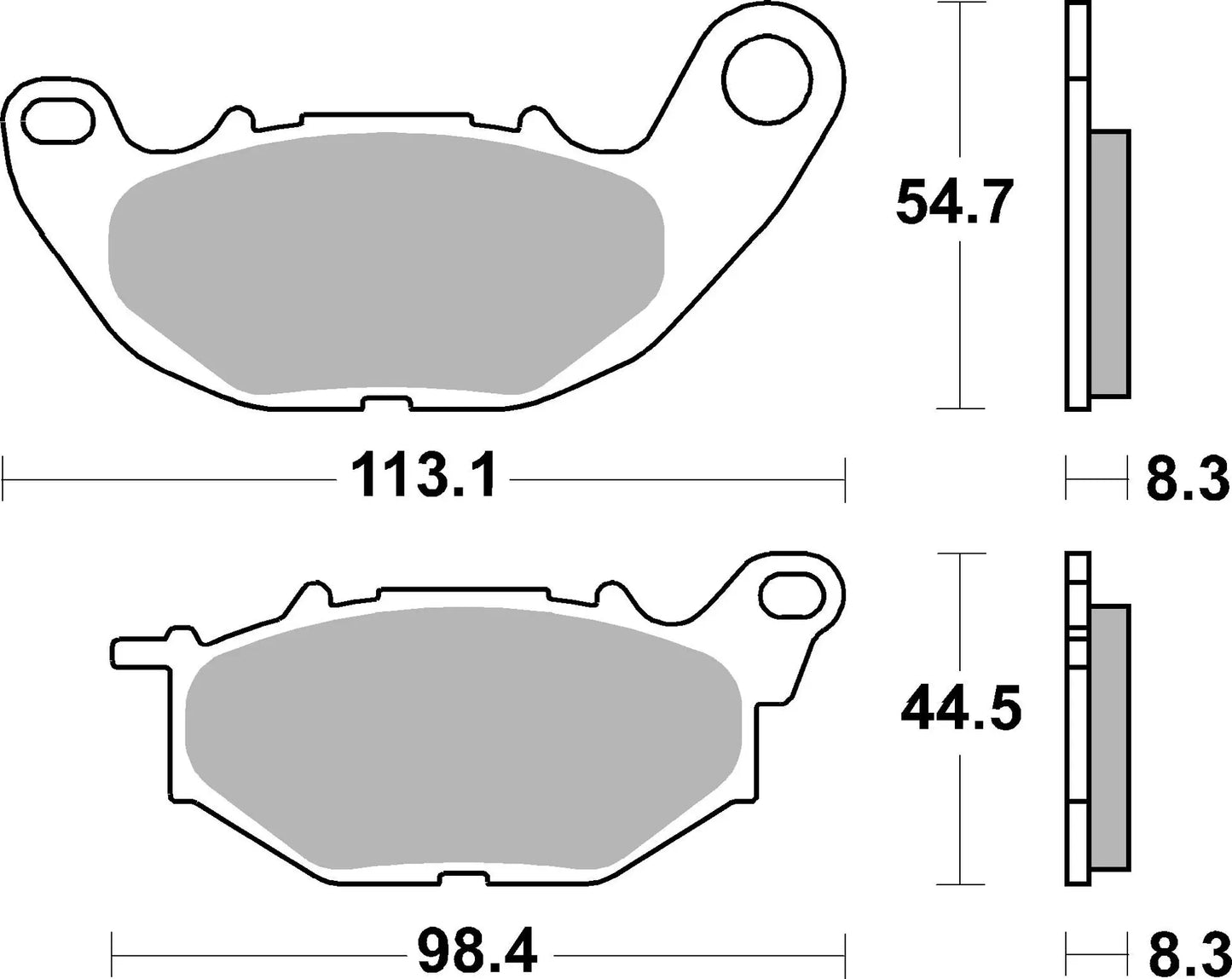 BREMBO 07YA52SA BRAKE PAD