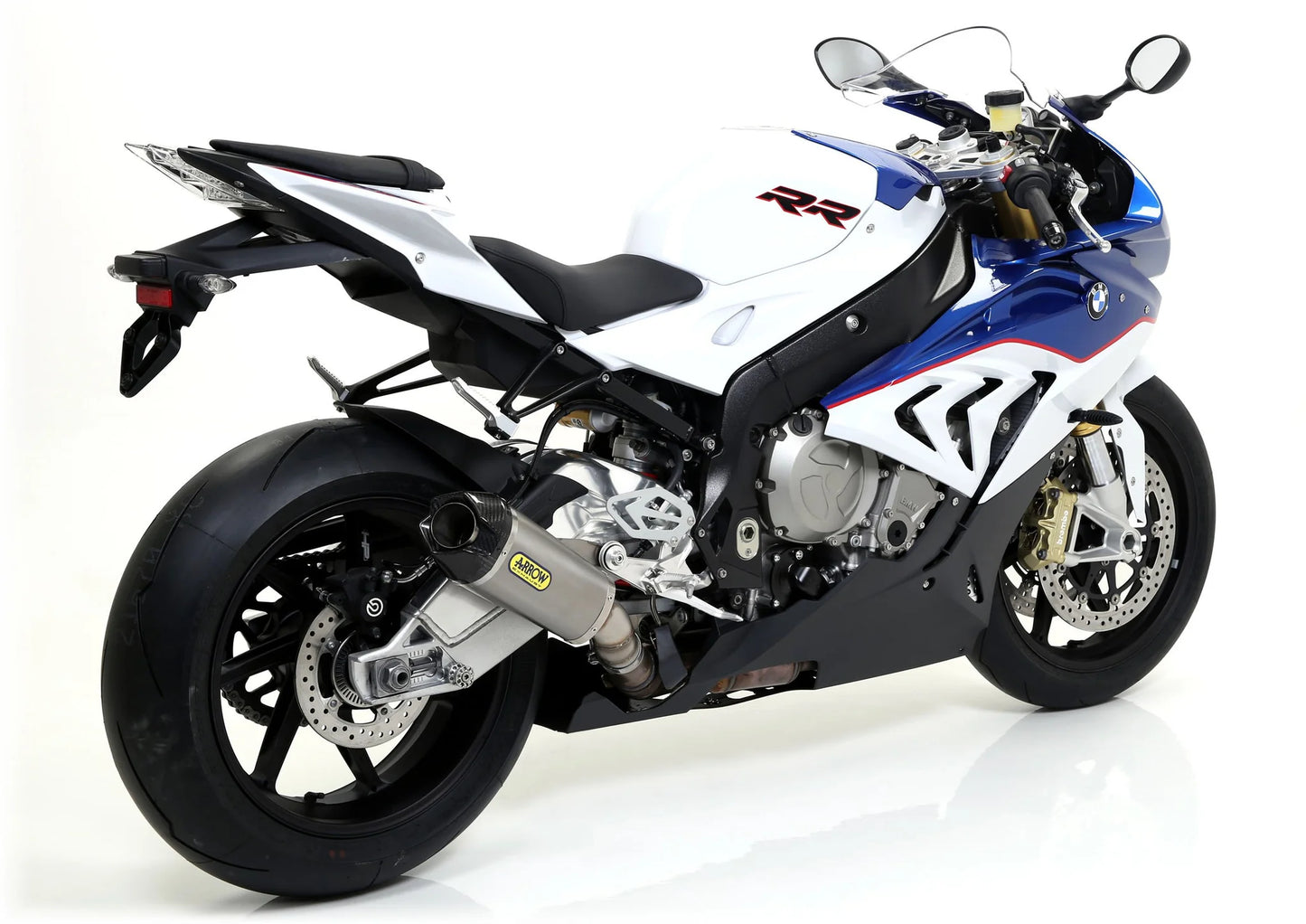 ARROW BMW S1000RR WORKS TITANIUM SILENCER WITH CARBON END CAP