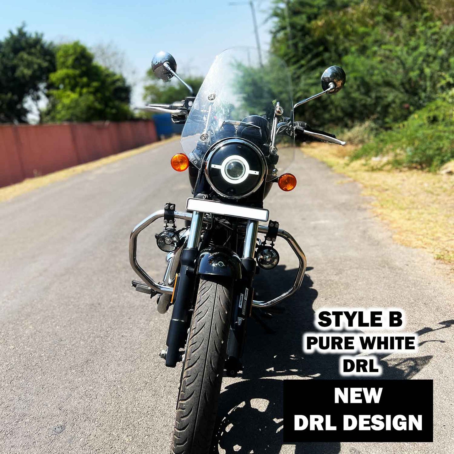 Vaishnu Touring Headlights for Royal Enfield Meteor 350