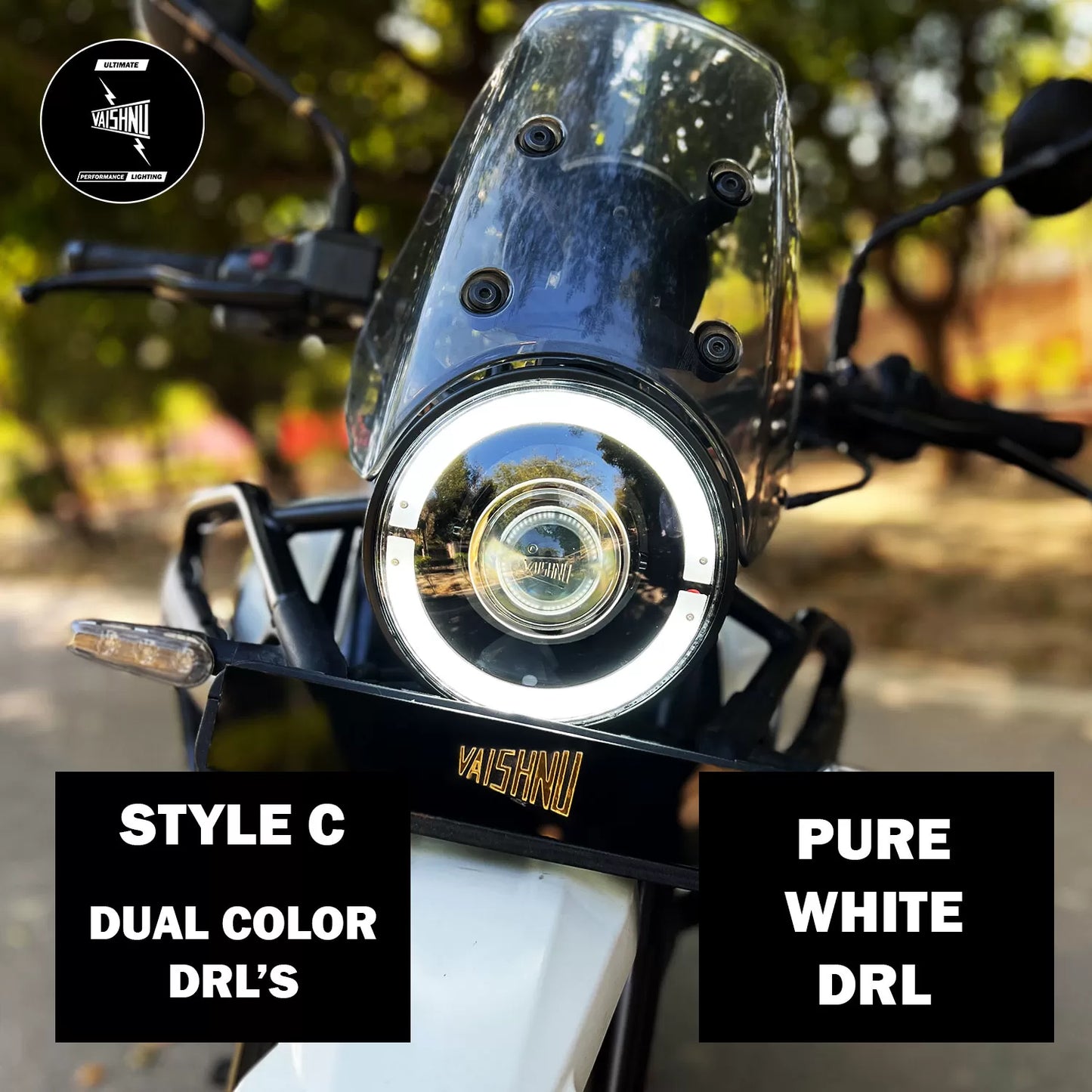 Vaishnu Touring Headlights for Royal Enfield Himalayan 450