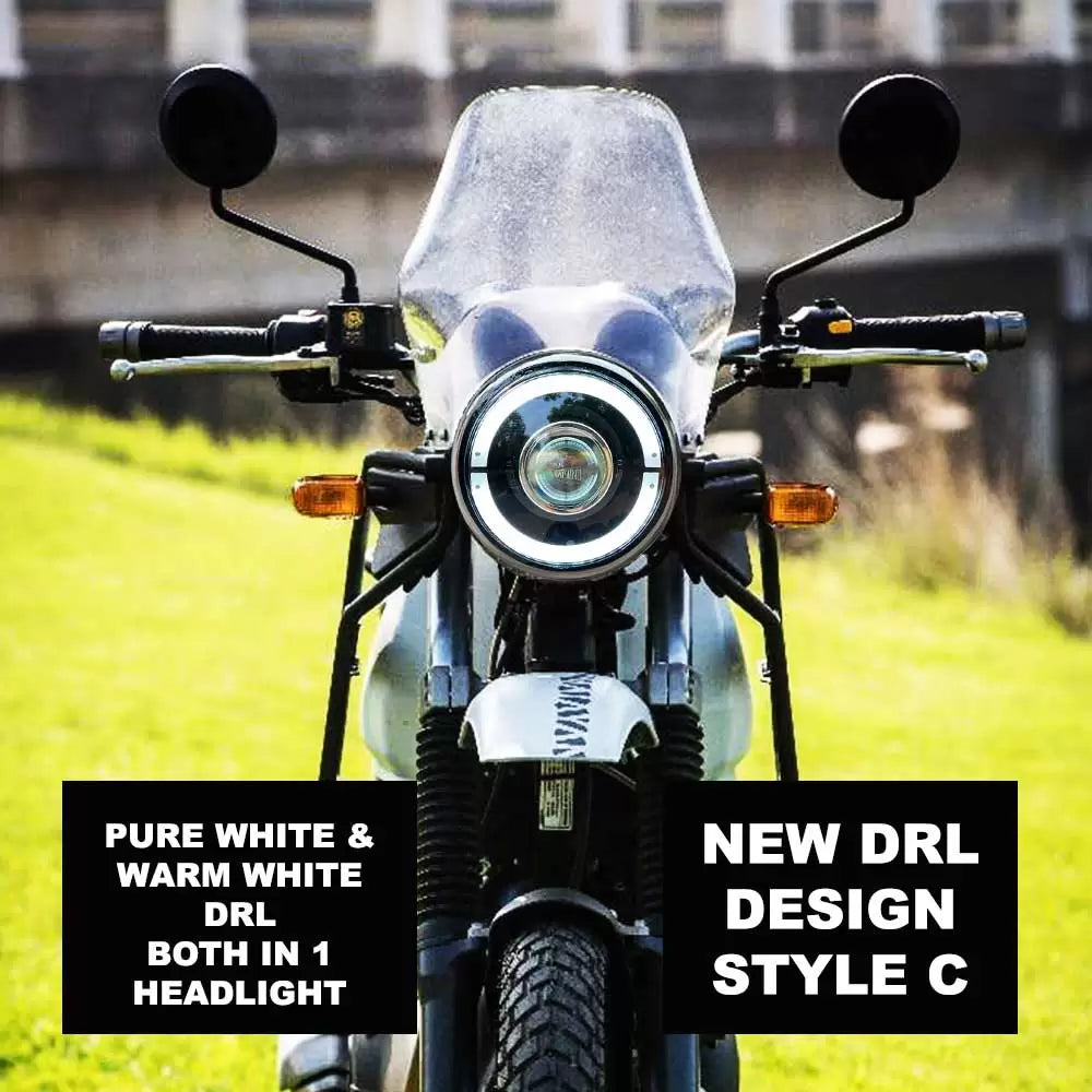 Vaishnu Touring Headlights for Royal Enfield Himalayan & Scram 411