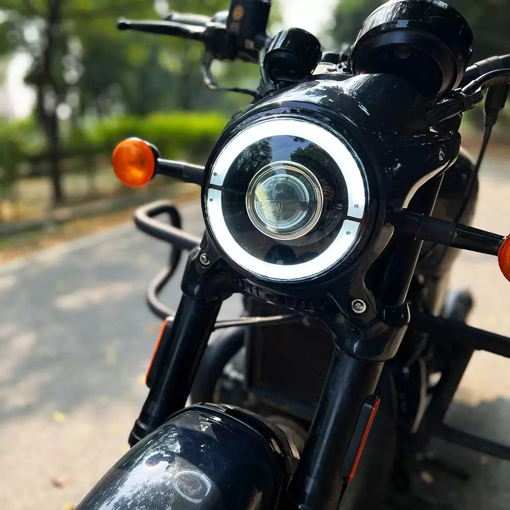 Vaishnu Touring Headlight For Royal Enfield Shotgun 650