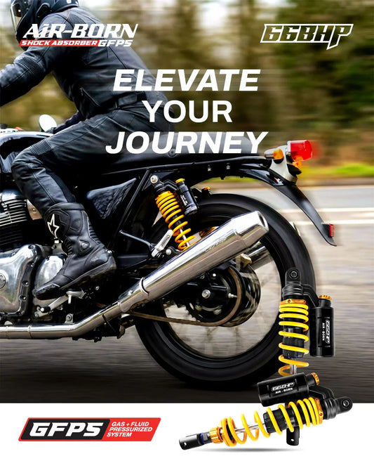66BHP Air Born Suspension GT 650 / Interceptor 650