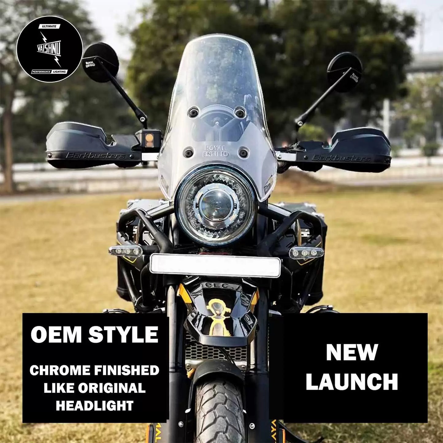 Vaishnu Touring Headlights for Royal Enfield Himalayan 450