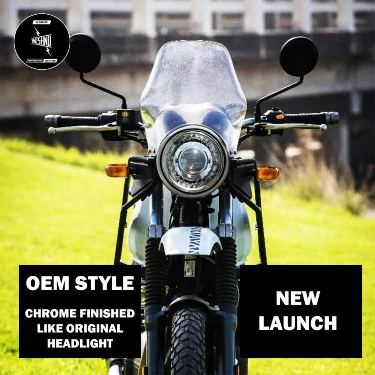 Vaishnu Touring Headlights for Royal Enfield Himalayan & Scram 411